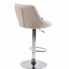 Barová stolička Lazo, krémová - 4