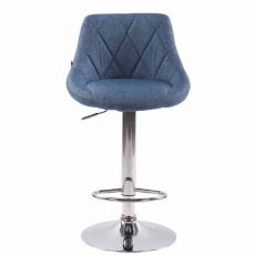 Barová stolička Lazo, modrá - 2