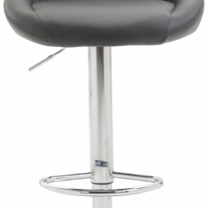Barová stolička Lazo (SET 2 ks), šedá - 2
