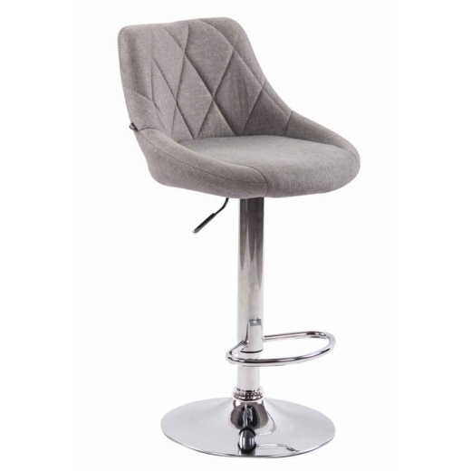 Barová stolička Lazo, sivá - 1