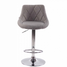 Barová stolička Lazo, sivá - 2