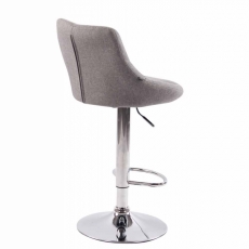 Barová stolička Lazo, sivá - 4