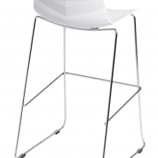 Barová stolička Limone, biela - 2