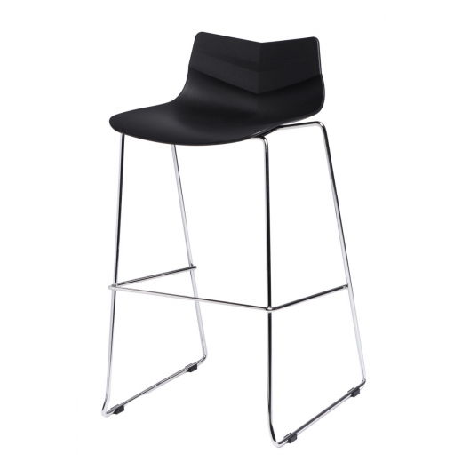 Barová stolička Limone, čierna - 1