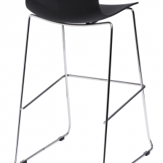 Barová stolička Limone, čierna - 2