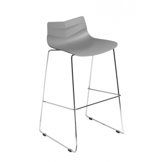 Barová stolička Limone, sivá - 1