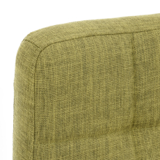 Barová stolička Lincoln, textil, zelená - 4