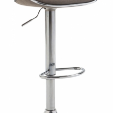 Barová stolička Linea (SET 2 ks), svetlo šedá - 1