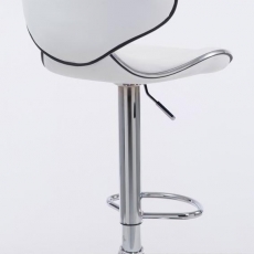 Barová stolička Lisa (SET 2 ks), biela - 8