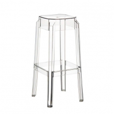 Barová stolička Logre transparentná - 1