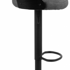 Barová stolička Lucy (SET 2 ks), tmavo šedá - 3