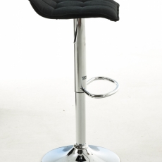 Barová stolička Madison (SET 2 ks), textil, čierna - 3