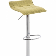 Barová stolička Madison (SET 2 ks), textil, zelená - 1