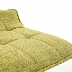 Barová stolička Madison, textil, zelená - 5