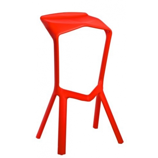 Barová stolička Mand, červená - 1