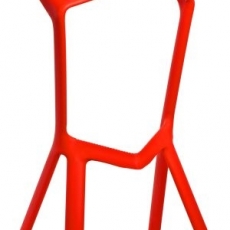 Barová stolička Mand, červená - 1