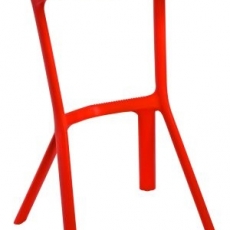 Barová stolička Mand, červená - 2