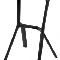Barová stolička Mand, čierna - 2