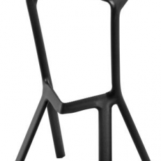 Barová stolička Mand, čierna - 1