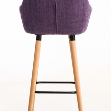 Barová stolička Maria (SET 2 ks), fialová - 4