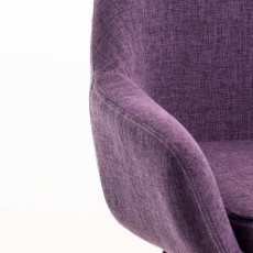 Barová stolička Maria (SET 2 ks), fialová - 5