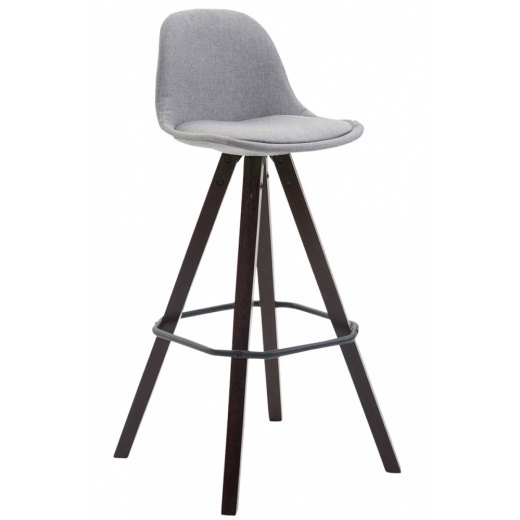 Barová stolička Mark, šedá - 1
