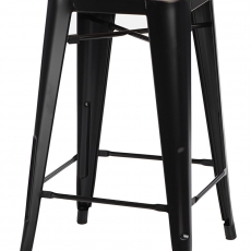 Barová stolička Mason bez operadla, svetlé drevo - 2