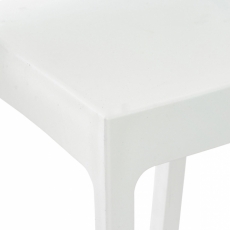 Barová stolička May, biela - 5