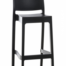 Barová stolička May, čierna - 1
