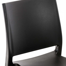 Barová stolička May, čierna - 4