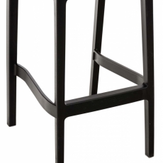 Barová stolička May, čierna - 6