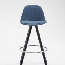 Barová stolička Merc., modrá - 2