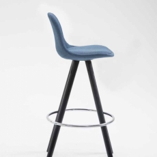 Barová stolička Merc., modrá - 3