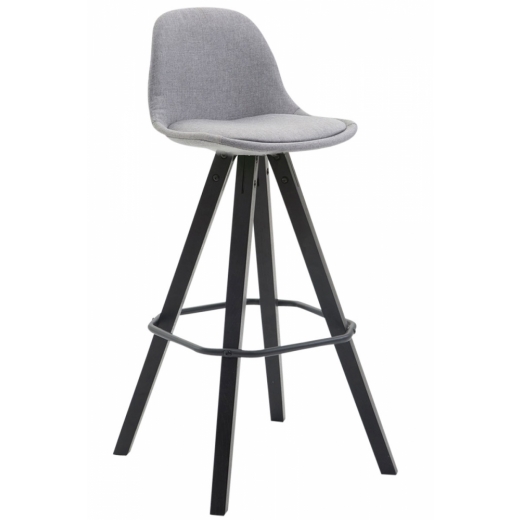 Barová stolička Merc, šedá - 1