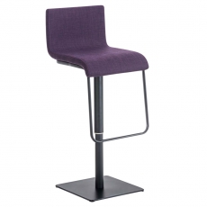Barová stolička Mona, čierna podnož - 6