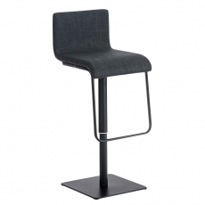 Barová stolička Mona, čierna podnož - 5