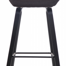 Barová stolička Newnan, čierna / čierna - 2
