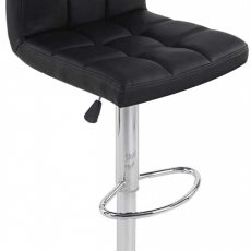 Barová stolička Nick (súprava 2 ks), čierna - 1