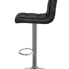 Barová stolička Nick (súprava 2 ks), čierna - 5