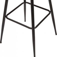 Barová stolička Portree, zamat, zelená - 7