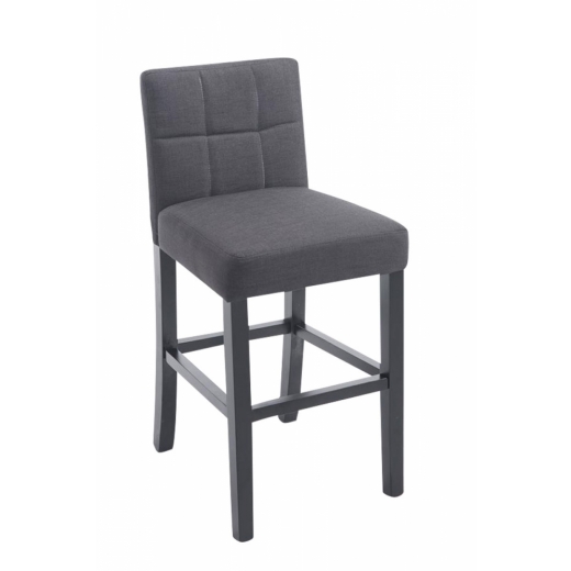 Barová stolička Ralf, tmavo šedá - 1