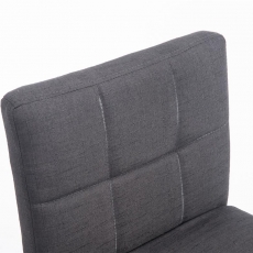 Barová stolička Ralf, tmavo šedá - 5