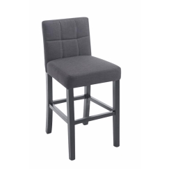 Barová stolička Ralf, tmavo šedá