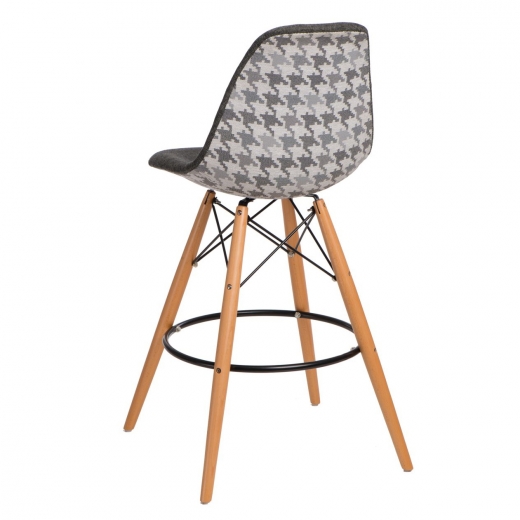 Barová stolička s drevenou podnožou Desire pepito - 1