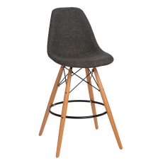 Barová stolička s drevenou podnožou Desire pepito - 2