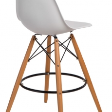 Barová stolička s drevenou podnožou Desire - 20