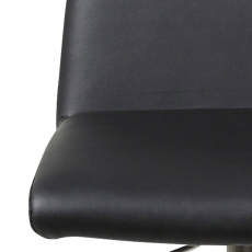 Barová stolička s nerezovou podnožou Amilo - 5