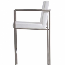 Barová stolička s nerezovou podnožou Anise - 3