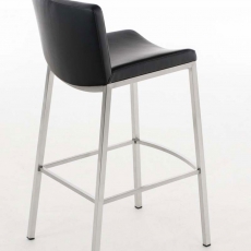 Barová stolička s nerezovou podnožou Bern - 7