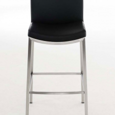 Barová stolička s nerezovou podnožou Bern - 6